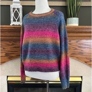 BB Dakota by Steve Madden Multicolor Striped Sweater